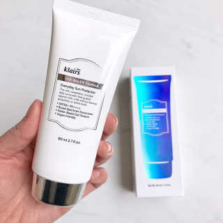 소프트 에어리 UV 에센스 SPF 50 PA ++++ — 5점을 준 리뷰어가 2019년 4월 올린 사용 사진