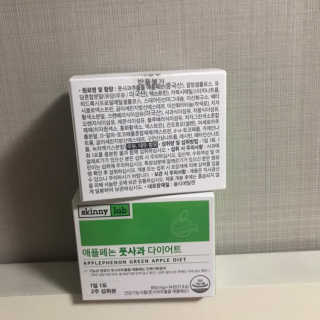 스키니랩 애플페논 풋사과 다이어트 — 4.5점을 준 리뷰어가 2019년 5월 올린 사용 사진