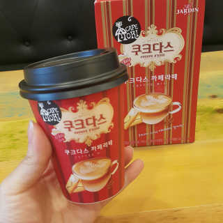 (주)쟈뎅 쟈뎅 까페모리 쿠크다스 까페라떼 — 4.67점을 준 리뷰어가 2017년 11월 올린 사용 사진