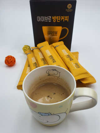 한국맥널티 아이브루 방탄커피 — 5점을 준 리뷰어가 2019년 9월 올린 사용 사진