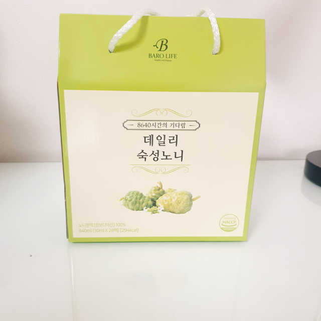 [바로푸드] 데일리 숙성노니원액 30ml x 28팩_1박스 리뷰 사진