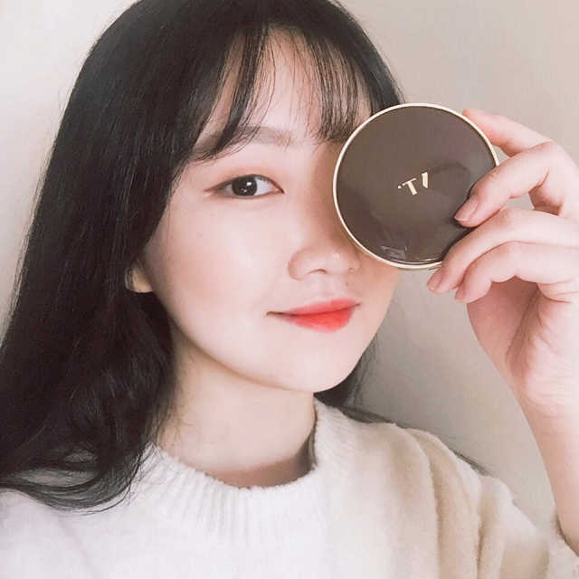 브이티 더블 커버 쿠션 리뷰 사진