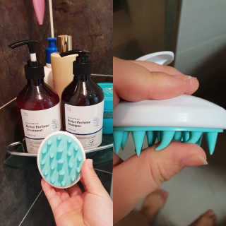 달리프 베러 퍼퓸 샴푸 1000ml 레이니데이 or 일랑로즈 — 4.5점을 준 리뷰어가 2018년 11월 올린 사용 사진
