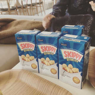 스키피피넛우유 스키피 피넛버터우유 — 5점을 준 리뷰어가 2019년 11월 올린 사용 사진