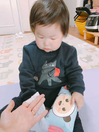 달곰이 물티슈 — 4.5점을 준 리뷰어가 2017년 3월 올린 사용 사진