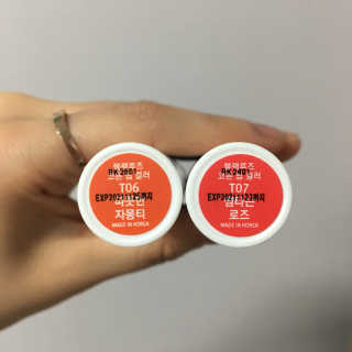[블랙루즈] 코튼 립 컬러 신규 3종 — 4점을 준 리뷰어가 2018년 12월 올린 사용 사진