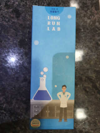 BAIO HEALTH LABS LONG RUN LAB 10개입 1박스 — 5점을 준 리뷰어가 2020년 2월 올린 사용 사진