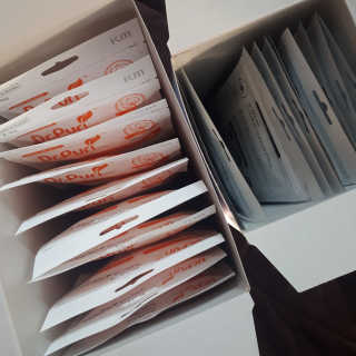 [닥터퓨리] 소프트터치 건강 + UV 블랙스타일 마스크 — 3점을 준 리뷰어가 2019년 4월 올린 사용 사진