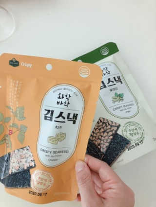 더빈트 와삭바삭 김스낵 — 2.5점을 준 리뷰어가 2019년 12월 올린 사용 사진