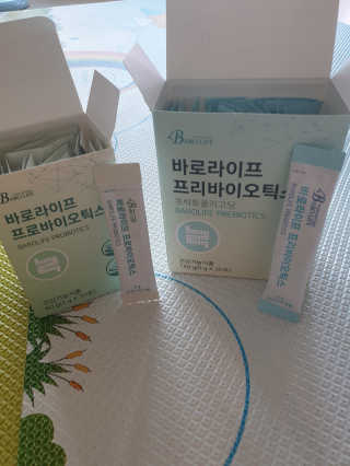 [바로푸드]프로바이오틱스 1박스+프리바이오틱스1박스 — 5점을 준 리뷰어가 2019년 6월 올린 사용 사진