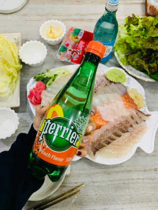 페리에 피치 500ml PET — 5점을 준 리뷰어가 2019년 11월 올린 사용 사진