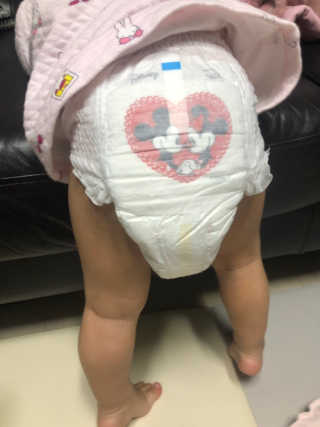 보솜이 베이비케어 팬티형 기저귀 — 4.5점을 준 리뷰어가 2019년 3월 올린 사용 사진