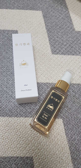 백화점 1층 향기, 향기렐라 니치섬유향수 — 5점을 준 리뷰어가 2019년 2월 올린 사용 사진