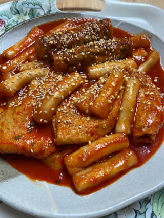 화곡미담 옛날 떡볶이 — 5점을 준 리뷰어가 2020년 3월 올린 사용 사진