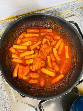 화곡미담 옛날 떡볶이 — 5점을 준 리뷰어가 2020년 2월 올린 사용 사진