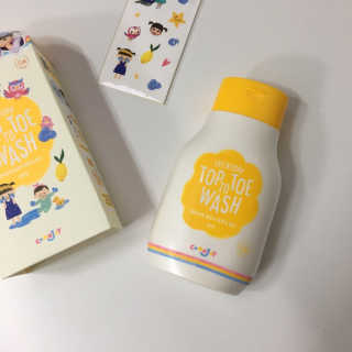 꼬모조이 뽀득뽀득 콩순이 탑투토 워시 — 3.5점을 준 리뷰어가 2019년 10월 올린 사용 사진