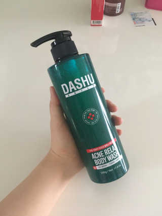 다슈코리아 다슈 데일리 아크네 릴렉스 바디워시 500ml — 4.5점을 준 리뷰어가 2020년 2월 올린 사용 사진