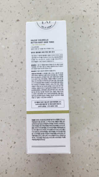 달리프 클로렐라 베러 루트 헤어토닉 100ml — 5점을 준 리뷰어가 2020년 3월 올린 사용 사진