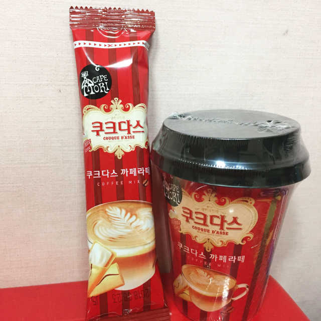 쟈뎅 까페모리 쿠크다스 까페라떼 리뷰 사진