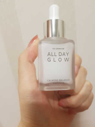 ALL DAY GLOW [올 데이 글로우] 카밍 밸런스 앰플 30ml — 4점을 준 리뷰어가 2019년 11월 올린 사용 사진