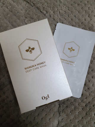 오지아이 마누카 허니 딥 케어 마스크 25ml X 10pcs — 5점을 준 리뷰어가 2020년 1월 올린 사용 사진