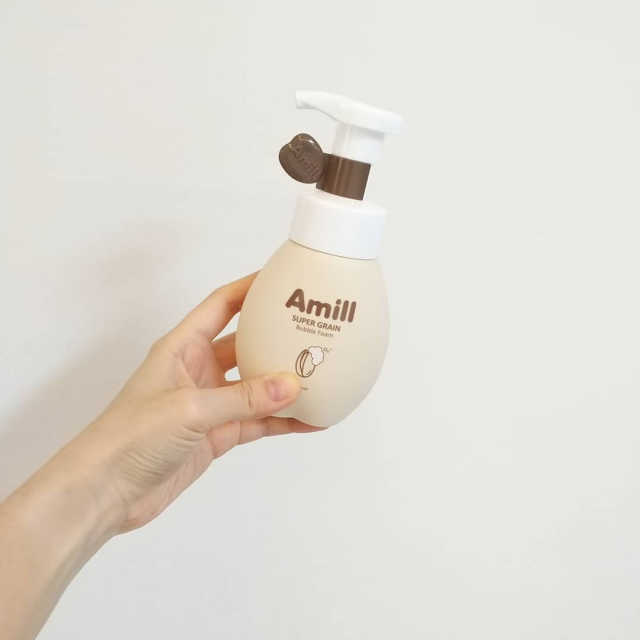 에이밀 슈퍼 그레인 버블 폼 200ml 리뷰 사진