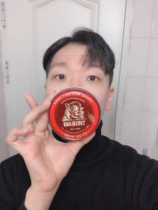 다슈코리아 다슈 클래식 타이거 레이지 수성 포마드 — 5점을 준 리뷰어가 2019년 2월 올린 사용 사진