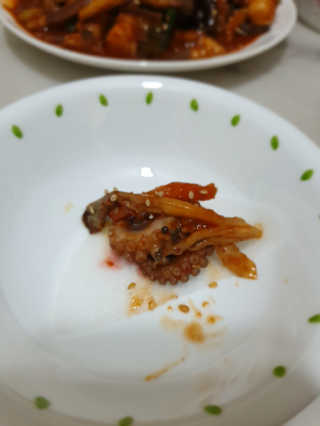 맵꾸미 쭈꾸미볶음 450g — 3점을 준 리뷰어가 2019년 8월 올린 사용 사진