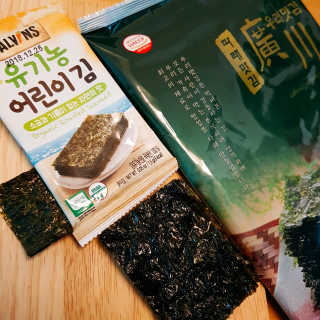 광천우리맛김 파래향 듬뿍, 바삭한 광천우리파래김 6매10봉 — 4.5점을 준 리뷰어가 2018년 4월 올린 사용 사진