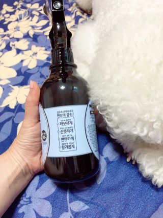 더블유드레스룸 페브클린 500ml — 5점을 준 리뷰어가 2018년 9월 올린 사용 사진