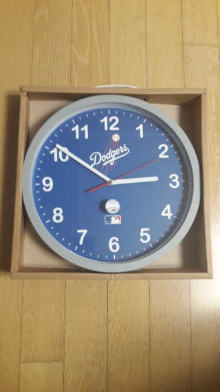 MLB WATCH n LEISURE MLB  아날로그 디자인 벽시계 8종 — 5점을 준 리뷰어가 2019년 12월 올린 사용 사진