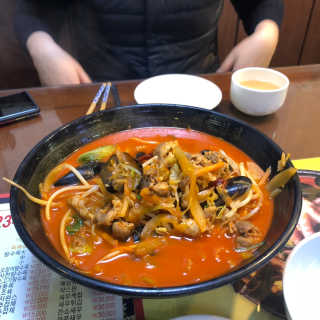 해안반점_암사동 [해안반점] 탕수육 小 +항아리짬뽕 또는 우삼겹짬뽕 — 4점을 준 리뷰어가 2018년 12월 올린 사용 사진