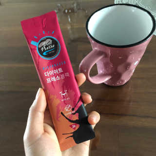 프리미엄 다이어트커피,  쓰리케어 다이어트프레소 — 4점을 준 리뷰어가 2019년 2월 올린 사용 사진