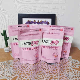 락토조이 구미젤리 복숭아맛 — 5점을 준 리뷰어가 2019년 8월 올린 사용 사진