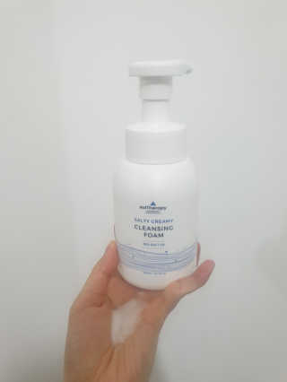솔테라피 솔티 크리미 클렌징폼 300ml — 5점을 준 리뷰어가 2019년 4월 올린 사용 사진
