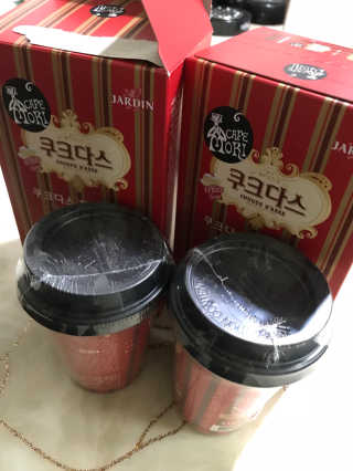 (주)쟈뎅 쟈뎅 까페모리 쿠크다스 까페라떼 — 5점을 준 리뷰어가 2017년 11월 올린 사용 사진