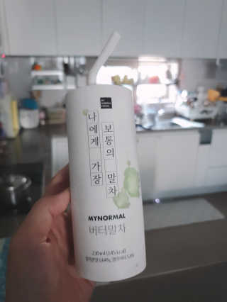 마이노멀 버터말차 - 방탄말차 6개입 — 5점을 준 리뷰어가 2019년 8월 올린 사용 사진