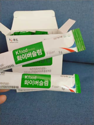 케이푸드 똥기사의 Kfood 화이버슬림 — 4.5점을 준 리뷰어가 2019년 11월 올린 사용 사진