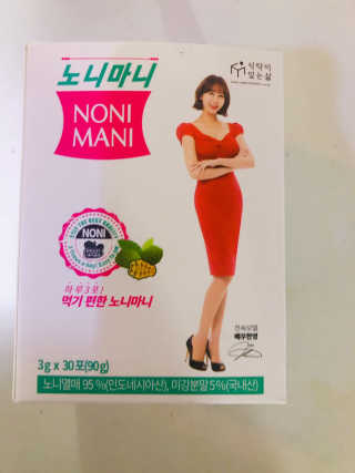 정찬우 꽐라만시 [띵보몰]건강환 습관 노니마니 스틱 1Box — 4점을 준 리뷰어가 2019년 7월 올린 사용 사진