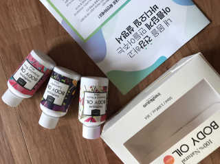 이네스네이쳐 천연 바디오일 미니 3종세트 50ml — 2.67점을 준 리뷰어가 2018년 6월 올린 사용 사진