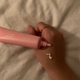 Verber 베르베르 라벤더 톤업크림 — 3점을 준 리뷰어가 2019년 8월 올린 사용 사진