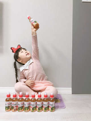 웅진식품 코코몽 어린이 순한결명자 200mL x 24페트 — 5점을 준 리뷰어가 2018년 4월 올린 사용 사진