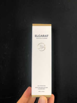 J34 elcarat 엘캐럿 다이아 미스트 80ml — 3.5점을 준 리뷰어가 2019년 7월 올린 사용 사진