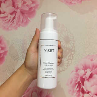V.RET 브이렛 여성청결제 — 5점을 준 리뷰어가 2018년 8월 올린 사용 사진