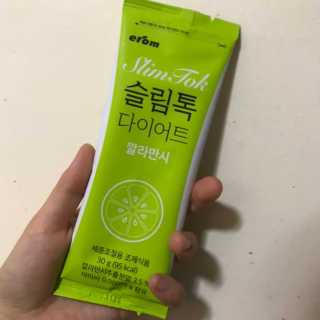 [이롬] 슬림톡 다이어트（오트or깔라만시 랜덤1종） — 5점을 준 리뷰어가 2019년 5월 올린 사용 사진