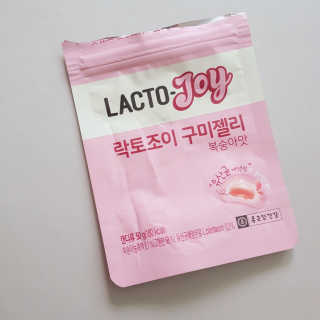 락토조이 구미젤리 복숭아맛 — 4점을 준 리뷰어가 2019년 6월 올린 사용 사진