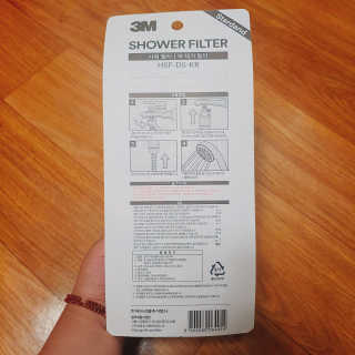 3M™ 스탠다드 샤워필터 — 3점을 준 리뷰어가 2019년 8월 올린 사용 사진