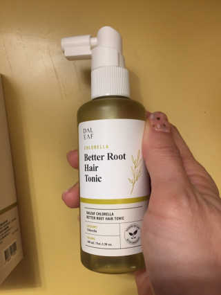 달리프 클로렐라 베러 루트 헤어토닉 100ml — 5점을 준 리뷰어가 2020년 3월 올린 사용 사진