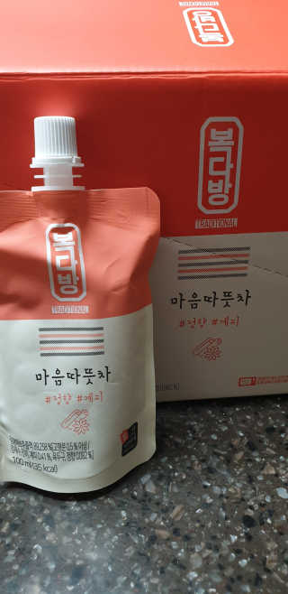 자연원 복다방 2종 100ml 10포씩 — 4.83점을 준 리뷰어가 2018년 12월 올린 사용 사진