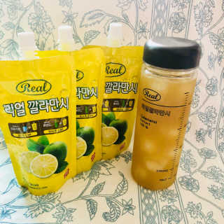 장수농가 리얼깔라만시 — 5점을 준 리뷰어가 2018년 6월 올린 사용 사진